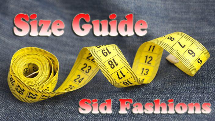 Size Guide - sidfashions