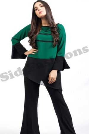 Short Shirts Green with Black – SS-112