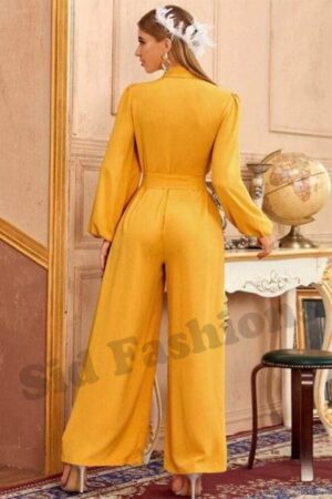 Jump Suit Mustard – JS-105