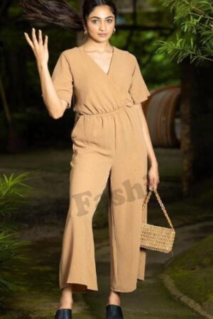 Jump Suit Light Brown – JS-110
