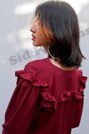Short Shirts Maroon – SS-103