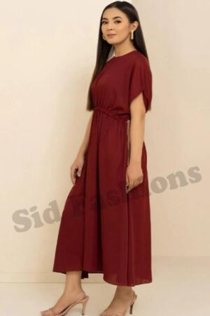 Jump Suit Maroon – JS-111